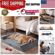 Dog Beds for Large Dogs, Orthopedic Dog Bed for Medium Large Dogs,Big Waterpr...