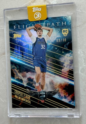 Cooper Flagg #FP-1 2025 Topps Three Flight Path card