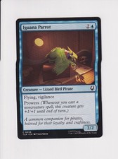 MAGIC THE GATHERING MTG AVATAR: THE LAST AIRBENDER IGUANA PARROT (#1)