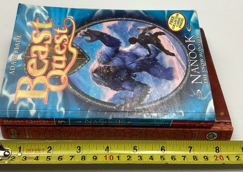 Beast Quest Bundle Complete Book Of Beasts w Cards & Nanook Snow Monster Fantasy - Picture 23 of 24