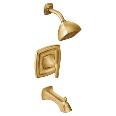 MOEN Voss T2693BG Posi-Temp Single-Handle Tub and Shower Faucet Trim Kit in
