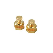Johnson Level & Tool 405 Stair/Square Gauge Set &ndash; 2/Card, Brass No Size, Gold