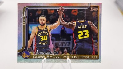 2025 Topps - Dub Nation (Dubs Show Their Strength) #291 Rainbow Foilboard
