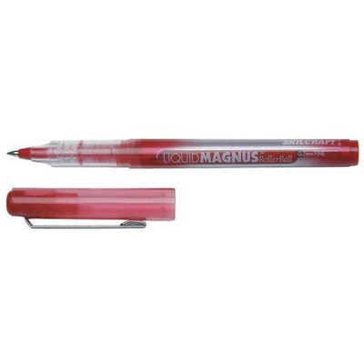 ABILITY ONE 7520-01-494-0907 Pen,Red,Non-Erasable,Rollerball,PK12 35LX19