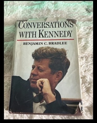 Conversations with Kennedy, Benjamin Bradlee, 1st Edition/1st Print, 1975, Hc A5