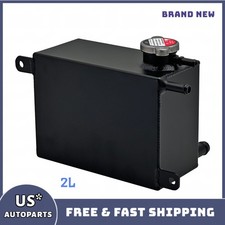 2l Universal Aluminum Radiator Overflow Coolant Expansion Reservoir Tank Bottle 2l Universal Aluminum Radiator Overflow Coolant Expansion Reservoir Tank Bottle