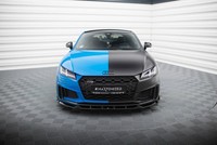 Maxton Design Frontlippe V.1 Passend FüR Audi TT S / TT S-Line 8S FL Schwarz Hoc