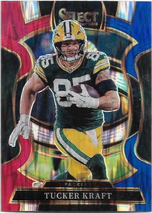 2025 Panini Select #68 Tucker Kraft Tri-Color Prizm #/399