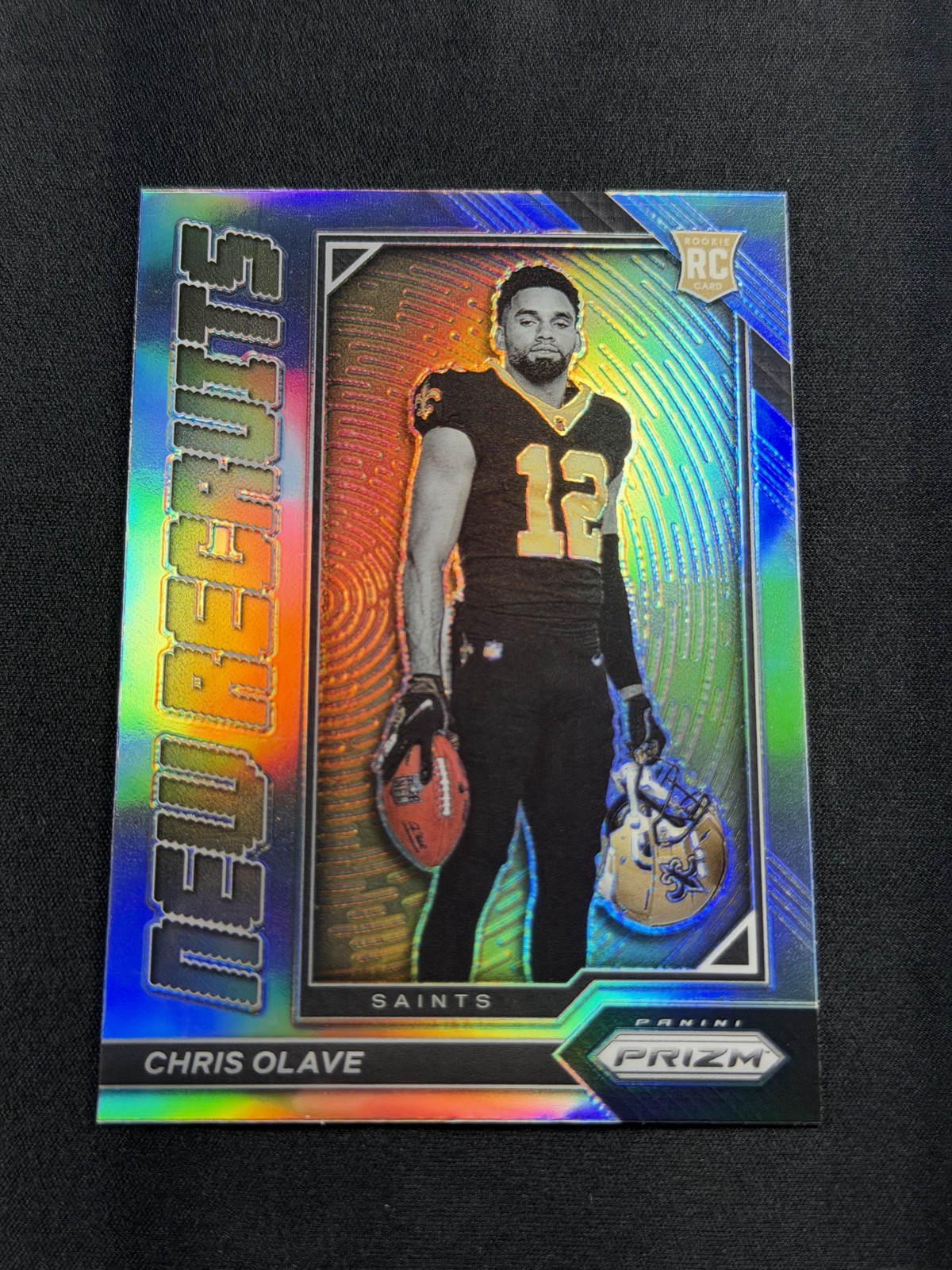 2022 Panini Prizm - New Recruits Chris Olave #NR-6 Silver Prizm (RC)