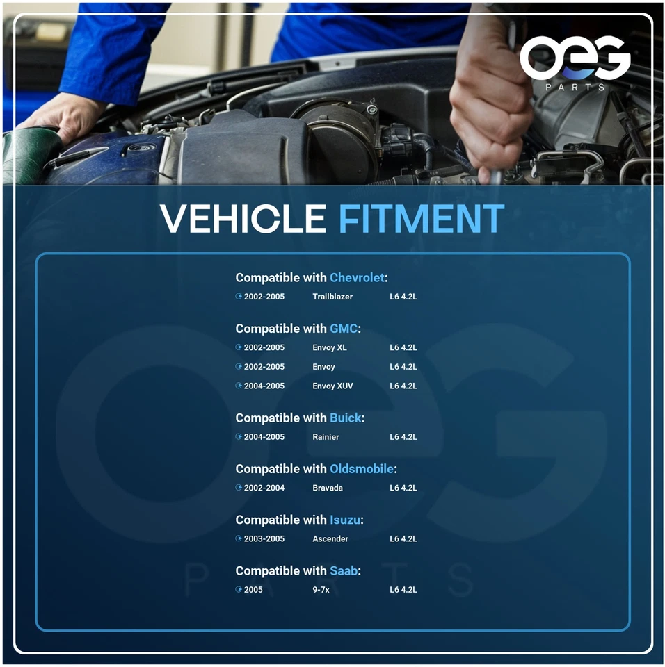Alternador nuevo para Chevy Trailblazer 4.2 6-CYL 2002 2003 2004 2005 Foto 4 de 4