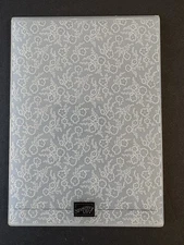 Stampin Up Ornate Flowers Petite Floral 3D Embossing Folder A2 152725 No Pkg