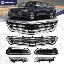 For Chevy Impala 2014-2020 Front Bumper Grille Grill Led Drl Fog Light Assembly For Chevy Impala 2014-2020 Front Bumper Grille Grill Led Drl Fog Light Assembly