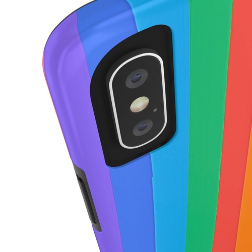 Hippie Rainbow Style Lines Tough Phone Case | Aesthetic - 第 84/108 張圖片