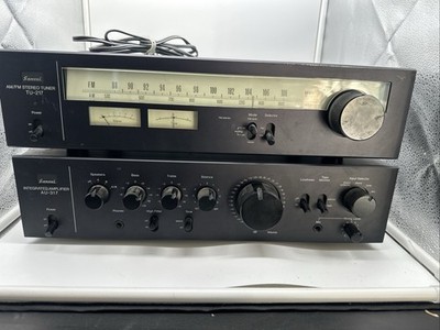 Sansui AU-317 Stereo Integrated amp + TU-217 tuner both Units Work.