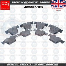 F&uuml;r Mercedes Benz S63 CL63 CL65 AMG W220 W221 C216 Vorne Apec Bremsbel&auml;ge Set x8