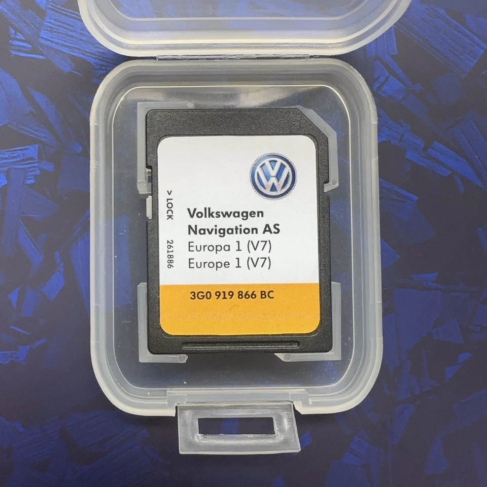 VW SD KARTE, EUROPA für VW Discover Media 2 Navi, Navigation,  MIB2, AS, V7 - Bild 4 von 4