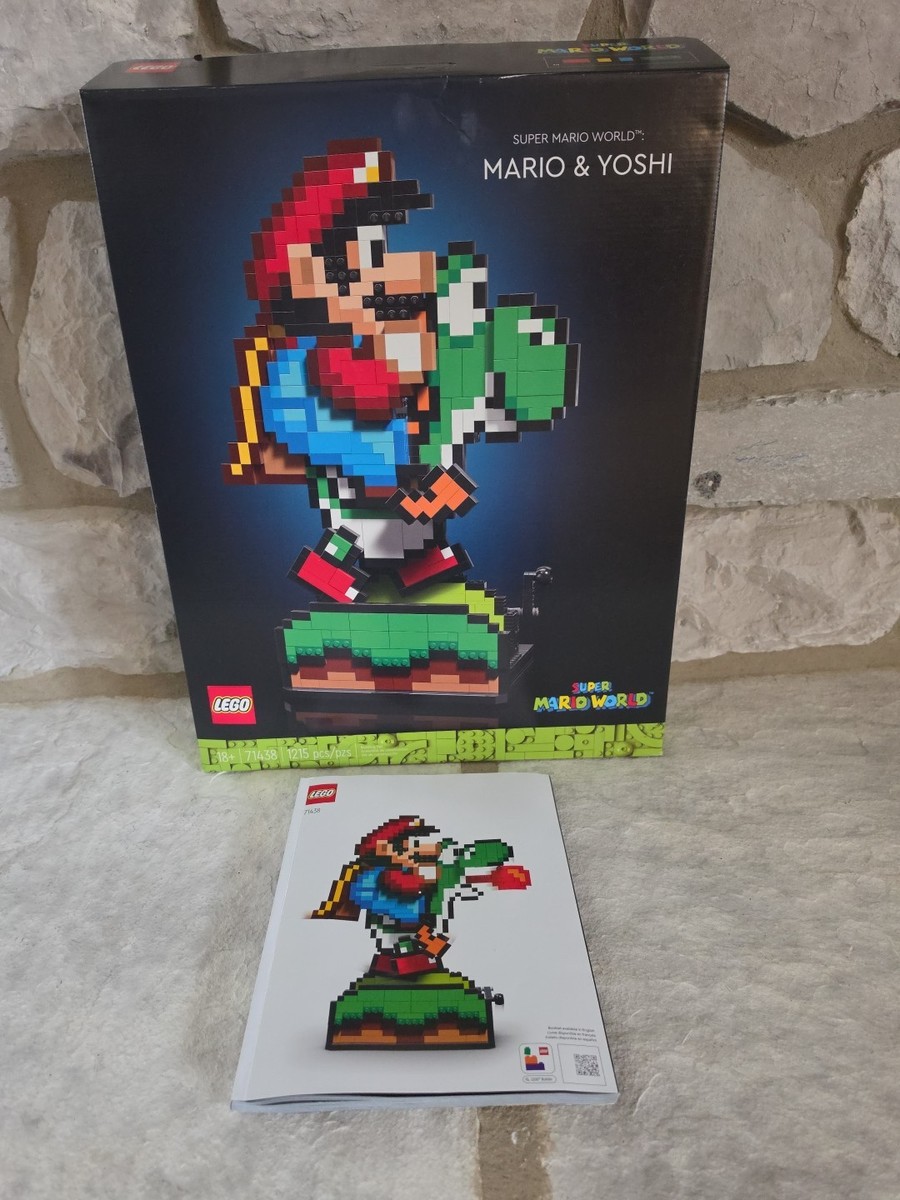 LEGO Super Mario 71438 Mario & Yoshi EMPTY BOX + INSTRUCTIONS | eBay