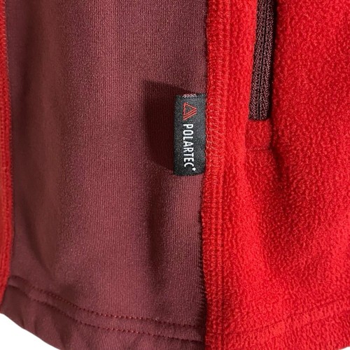 Chaqueta polar Haglofs para mujer XS roja Polartec cremallera completa cuello alto Gorpcore senderismo - Imagen 10 de 16