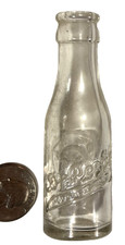 De colección. Botella miniatura Dr. Pepper en relieve de BILL'S - Bueno para la vida - 3-1/2"