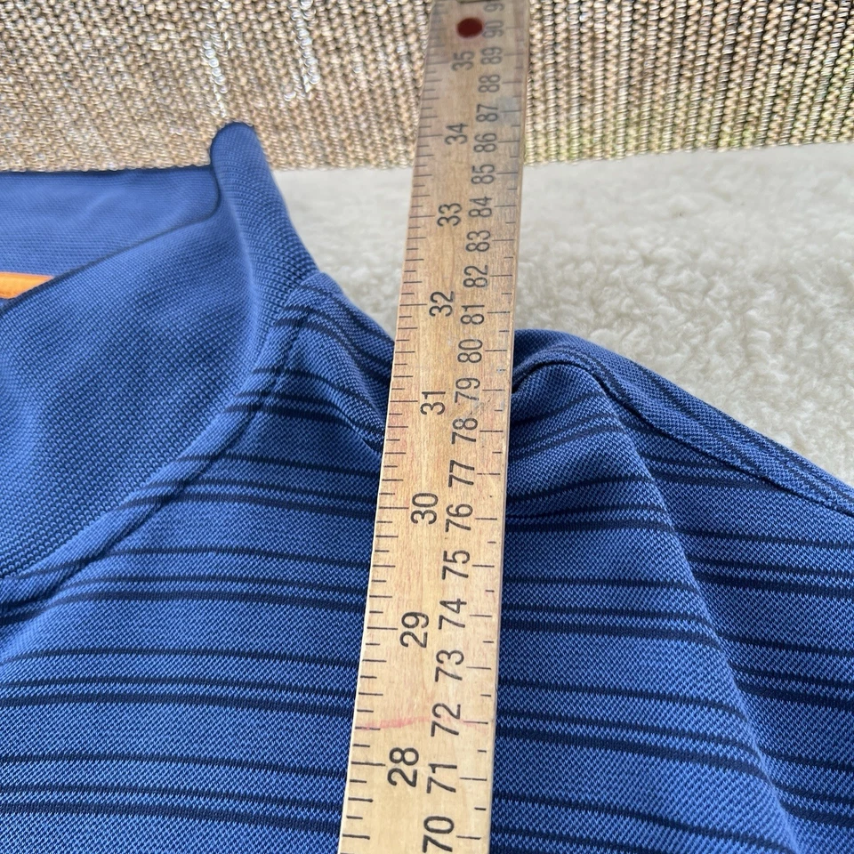 Field & Stream Polo Shirt Men’s 2XL Short Sleeve Universal Travel Navy Golf - Image 3 of 4