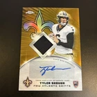 2025 Topps Chrome Tyler Shough Gold Refractor (RAW)