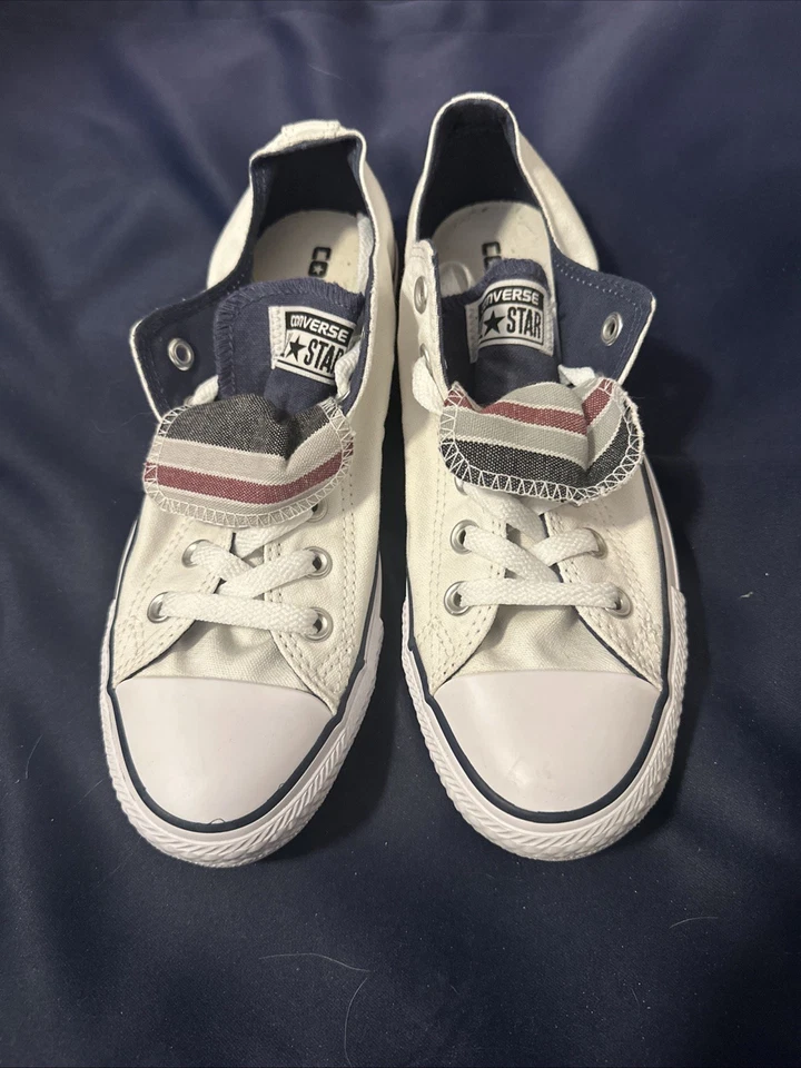 Portabrocas Converse Low Top lengua a rayas única talla 8 Foto 4 de 4