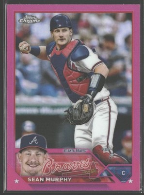 2023 Topps Chrome #178 Sean Murphy Pink Refractors