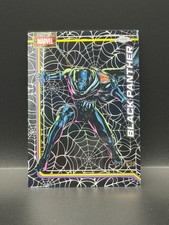 2026 Topps Chrome Marvel #15 Black Panther Spider-Web /399