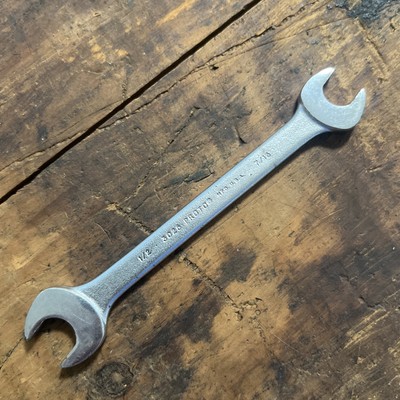 PROTO 7/16  X 1/2  End Wrench # 3025 Professional Mechanics Tool Made In USA