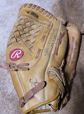 Rawlings RBG4 13" Fastback Baseball Softball Glove RHT Leather Player Preferred