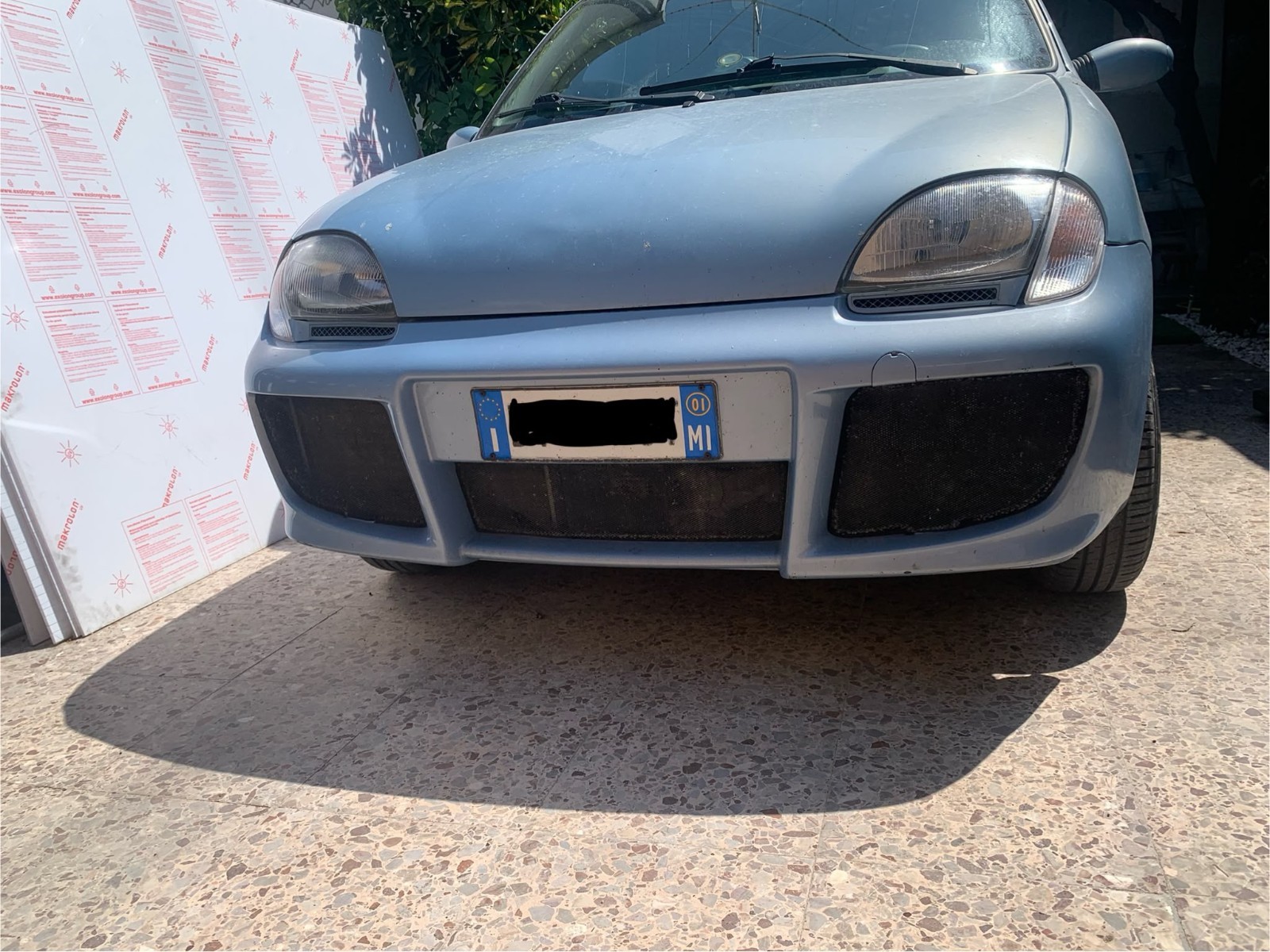 Paraurti nuovo originale Anteriore Fiat 600 Seicento Sporting Abarth Schumacher