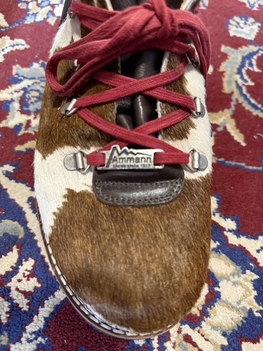 AMMANN OF SWITZERLAND TOWN 3 WINTER BOOTS COWHIDE LAMBSKIN US10.5 Mens EU44 - Picture 14 of 18