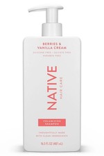 Native Volumizing Shampoo Berries & Vanilla Cream 16.5 fl Oz.