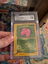 (POP 43) CGC GEM MINT 10 Pokemon Exeggcute 76/147 2003 Aquapolis