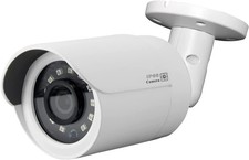 4MP PoE IP Bullet Outdoor Camera, 2.8mm Wide Angle, H.265, IP66 Weatherproof, Co