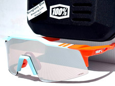 100 Percent SPEEDCRAFT SL Soft Tact Two Tone HiPER Silver Sunglass 60008-00011