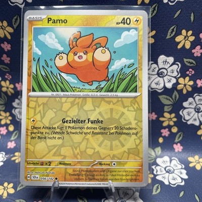 Pokémon Pamo 056/142 Reverse Holo | Stellarkrone | DE