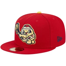 Men's New Era Red Binghamton Rumble Ponies Theme Nights Southern Tier Shortcakes