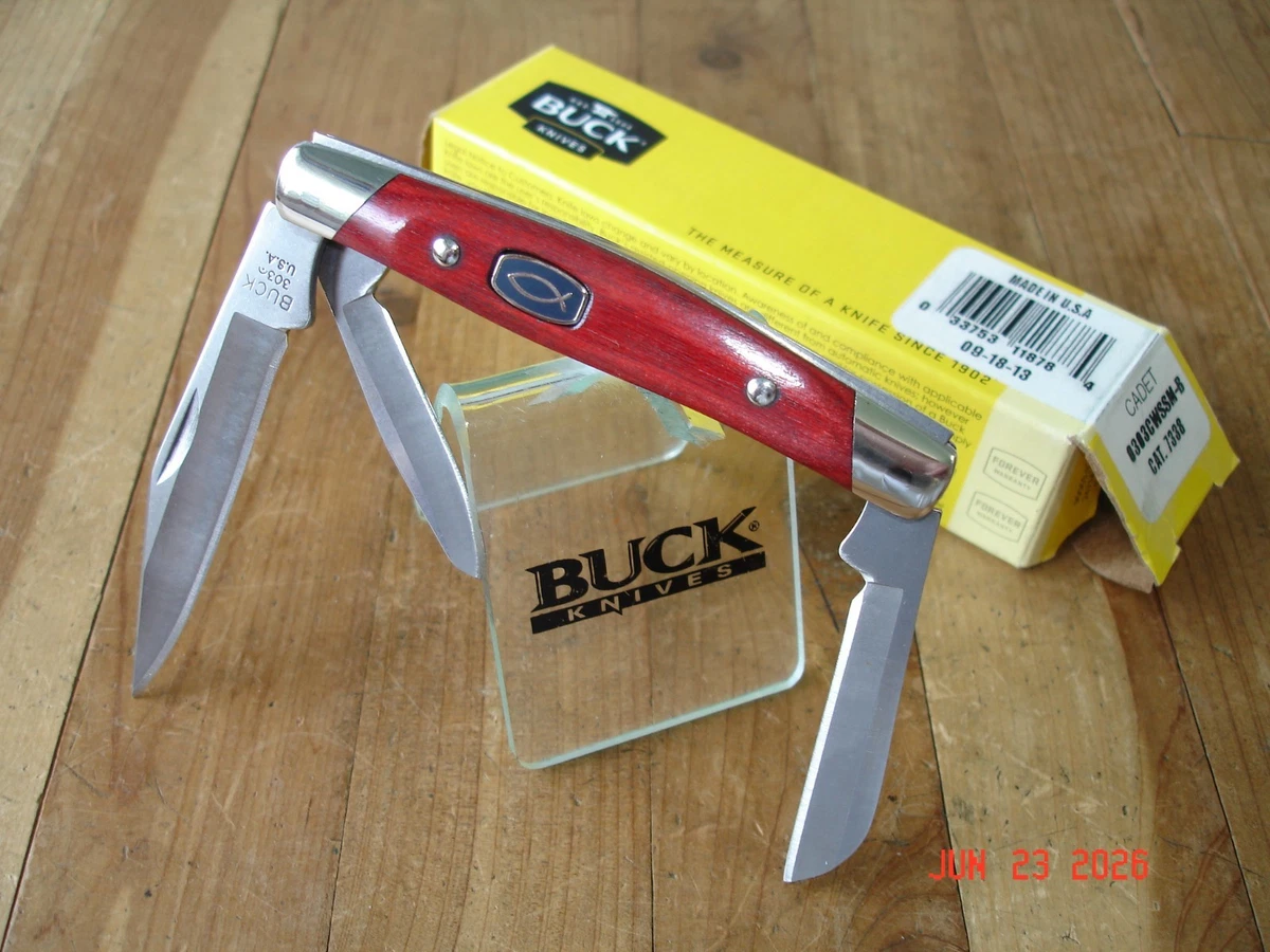 Buck Knives Collectible Modern Factory Manufactured Folding Knives 
