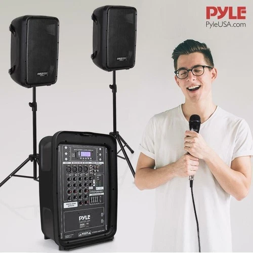 Pyle PPHP28AMX PA Speaker and Amplifier Mixer - Thumbnail 3