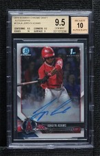 2018 Bowman Draft Chrome Pick Jordyn Adams #CDA-JA BGS 9.5 GEM MINT Auto n0c