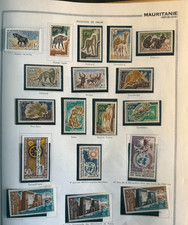 🦬 MAURITANIE - Lot de timbres Neufs et Oblitérés🦬