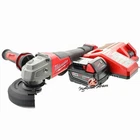 Milwaukee 2880-20 M18 FUEL Brushless Li-Ion 4-1/2in/5in Angle Grinder 5.0 Ah Kit