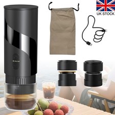 Portable Electric Portable Espresso Coffee Maker Machine for Car & Home &Camping