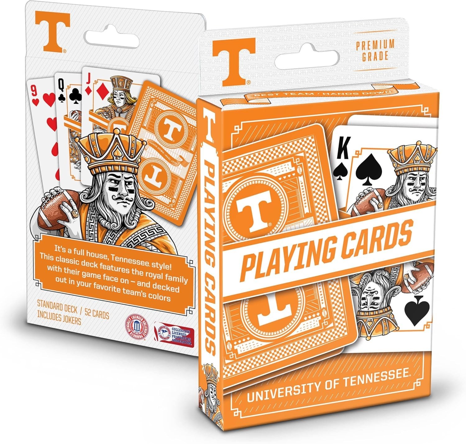 Classic NCAA Tennessee Volunteers Playing Cards - Fun Game Night Essential thumbnail 3