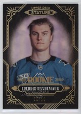 2020-21 Upper Deck Stature Rookies Black 5/20 Fredrik Handemark #125 0c6