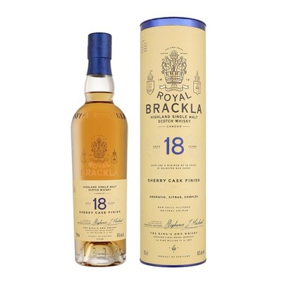 Royal Brackla 18 YO Highland Single Malt Scotch Whisky Sherry Cask Finish