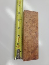 Amboyna Burl Wood Turning Blank 1  x 1  x 5  " Exotic Hardwood
