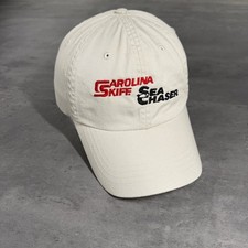 Cappello Carolina Skiff Sea Chaser uomo kaki yacht ricamato made in USA berretto papà