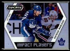 2017-18 Upper Deck Synergy Impact Players Patrick Marleau Toronto Maple Leafs